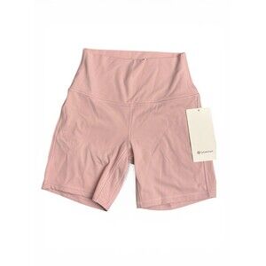 Lululemon Women’s Align HR Shorts 6” Size 8 PKHZ Pink Haze New w/tag